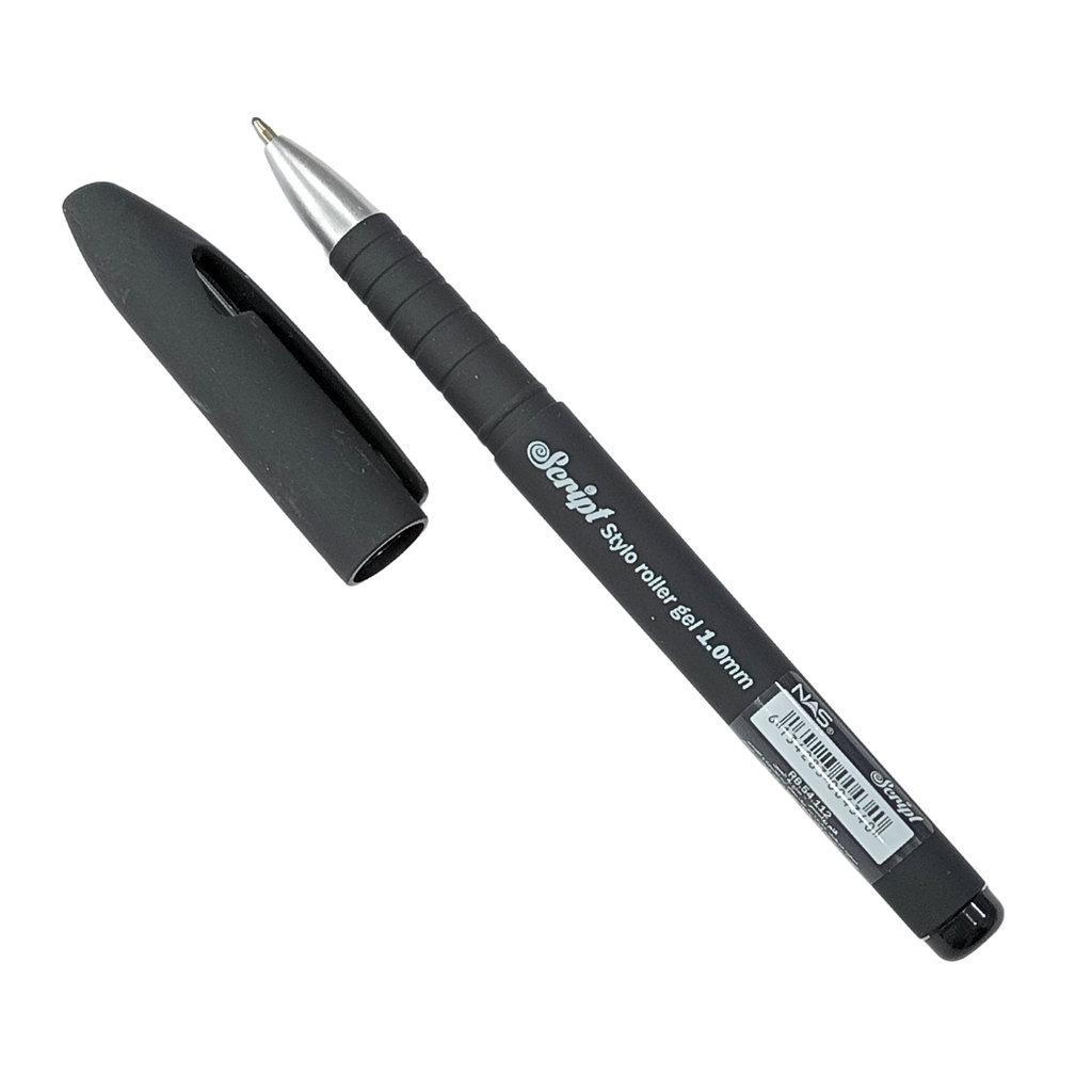 STYLO GEL NAS SECRIPT NOIR 1 MM