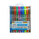 STYLO A BILLE HAUSER GLISS  POCHETTE DE 10 1MM
