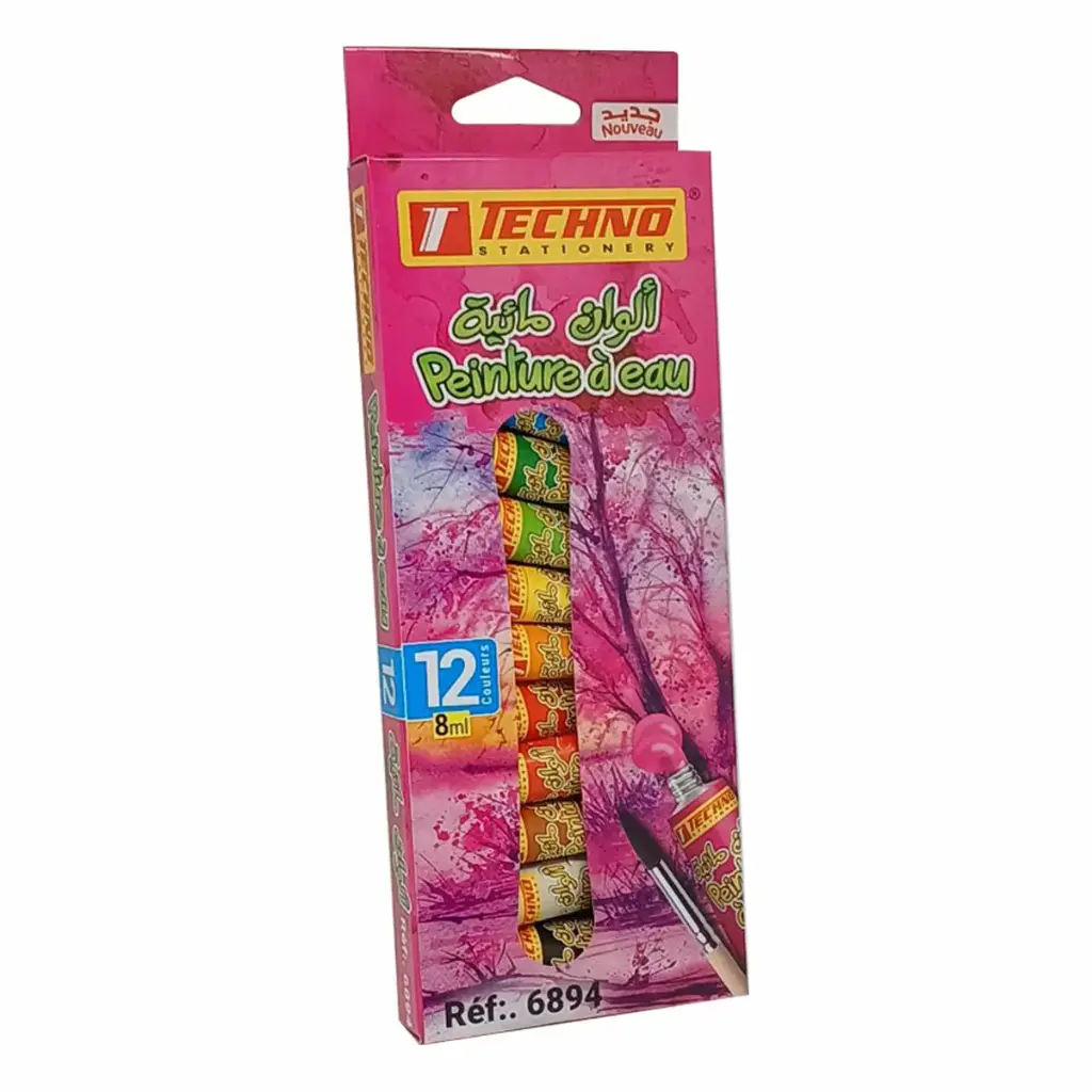 PEINTURE A EAU TECHNO 12CLR TE6894