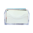 PORTE CARTE VISITE TECHNO TRANSPARENTE TE9963