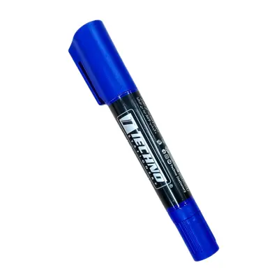 MARQUEUR PERMANENT TECHNO TWIN MARK DOUBLE TETE BLEU TE7150