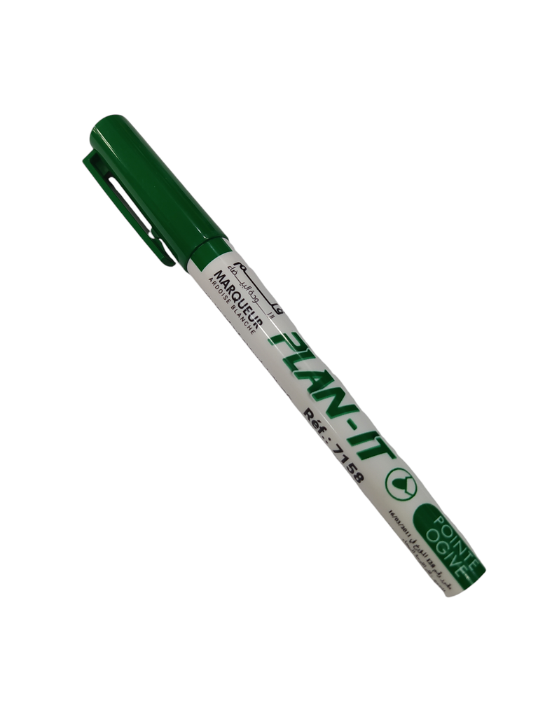 MARQUEUR TABLEAU BLANC TECHNO PLAN IT VERT TE7158