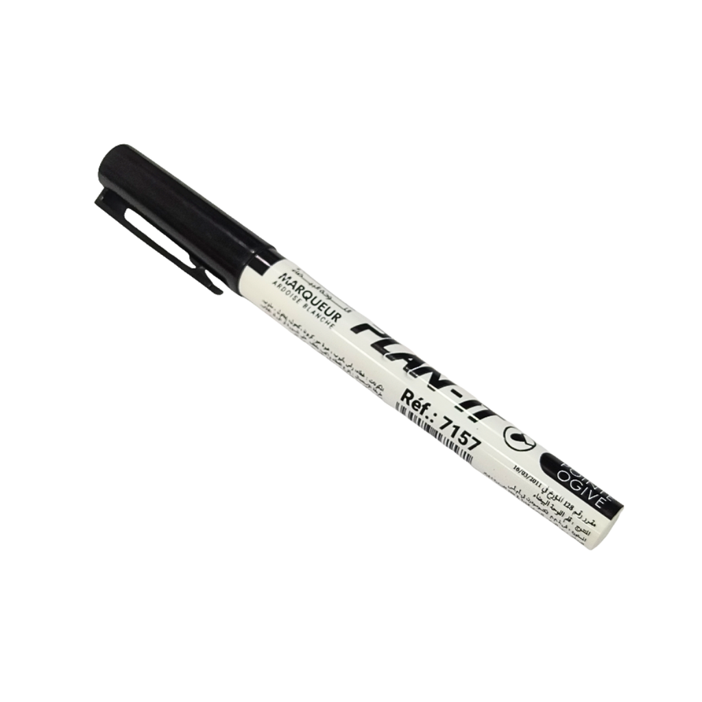 MARQUEUR TECHNO NOIR POUR ARDOISE 7157