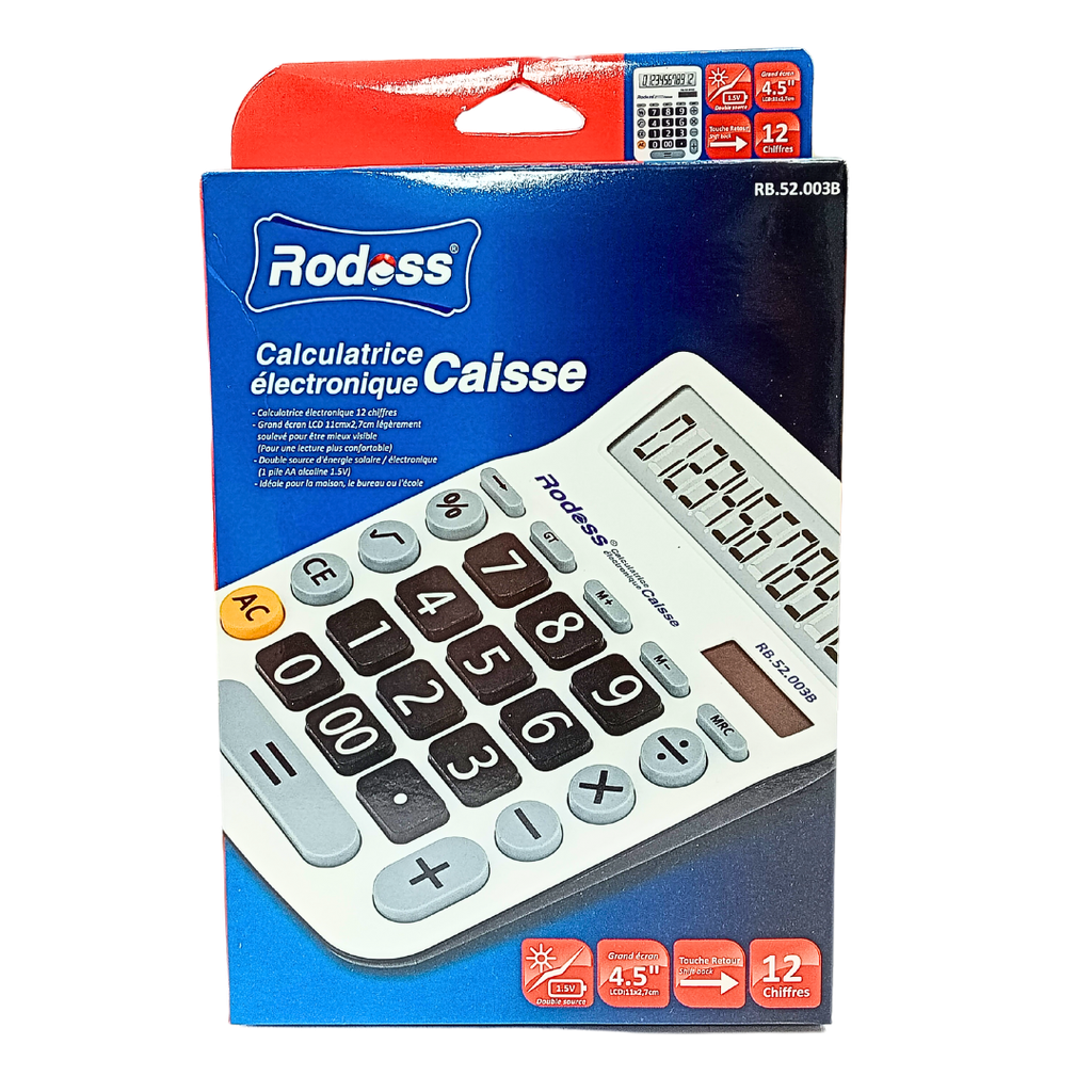 CALCULATRICE RODESS RB52003B