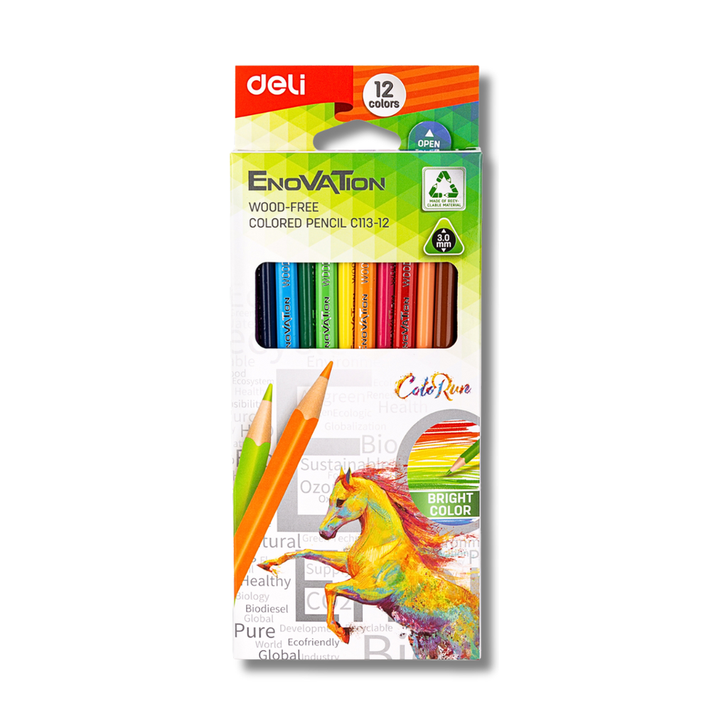 CRAYON COULEUR DELI 12 PCS C11312