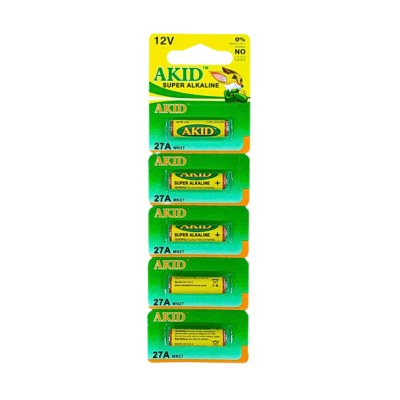 PILE AKID SUPER ALKALINE 12V 27A