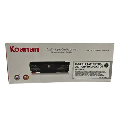 TONER KOANAN HQ2612A/C103/303/703/FX9/10/L90/C104