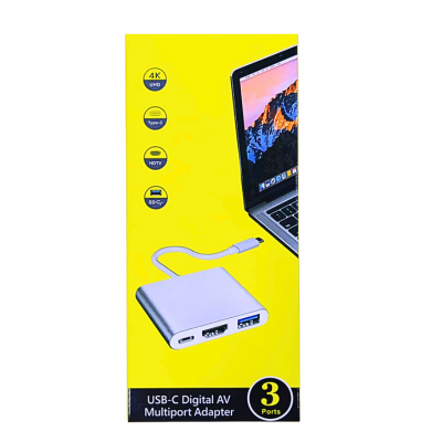 USB TYPE-C 3 PORTS