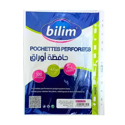POCHETTE PERFOREE BILIM 40 MICRO B0326