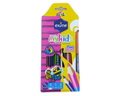 CRAYONS COULEUR EXINE DUO 12PC GM 01004