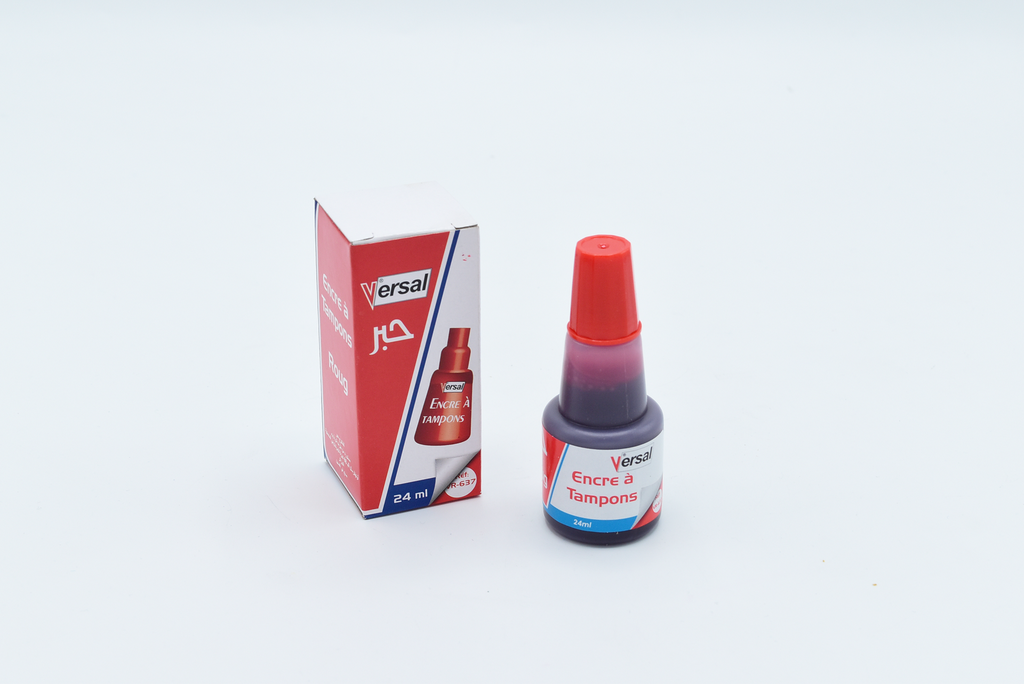 ENCRE A TAMPON VERSAL ROUGE