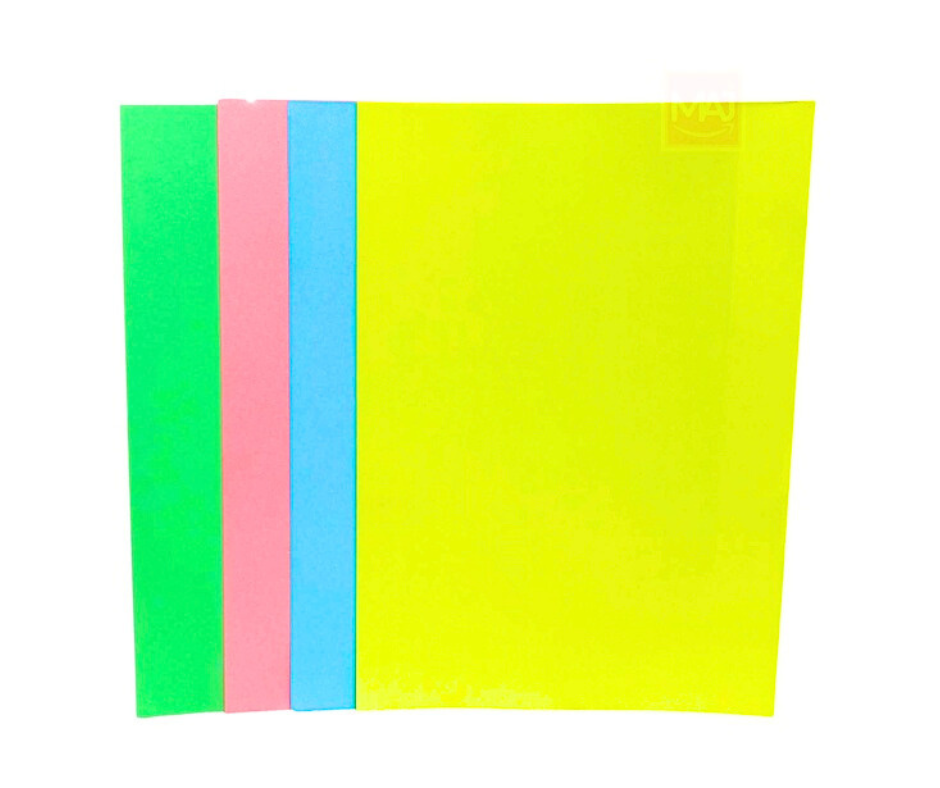 FICHE BRISTOL UNI A4 COULEUR