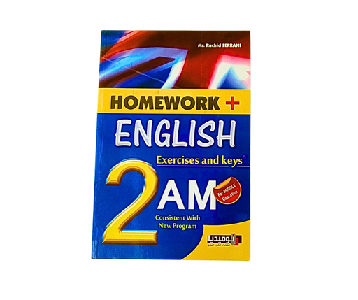 [DL1525] HOMEWORK+ ENGLISH 2 ANNEE MOYENNE NUMIDIA