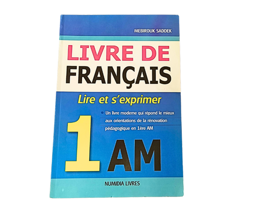 [DL1529] LIVRE DE FRANCAIS 1AM NUMIDIA