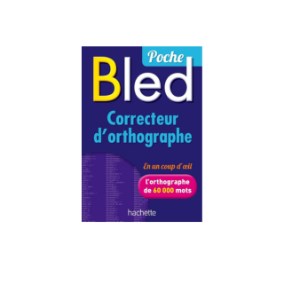 [ISBN0640] BLED CORRECTEUR ORTHOGRAPHE POCHE