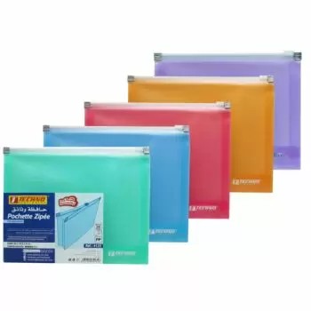 [TE4135] POCHETTE ZIP MULTI COULEURS TECHNO TE4135
