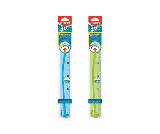 [MA244030] REGLE MAPED INCASSABLE SOUPLE 30CM 