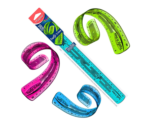 [MA027900] REGLE MAPED FLEXIBLE SOUPLE 30CM TWIST 027900