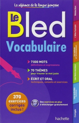 [ISBN3974] BLED VOCABULAIRE HACHETTE