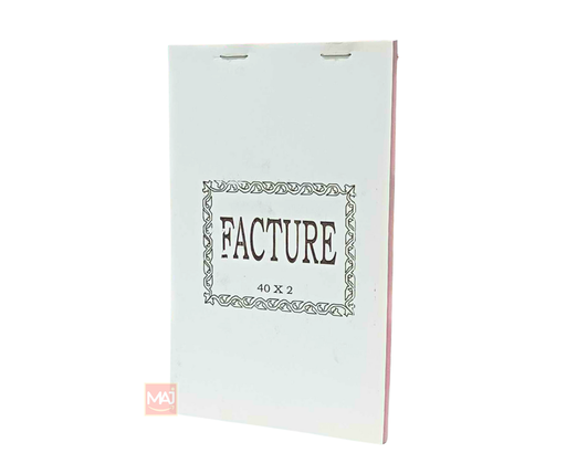 [BFCTS] BON DE FACTURE A5 SIMPLE 40X2 