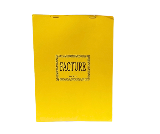 [BFGM] BON DE FACTURE GM SIMPLE 40*2