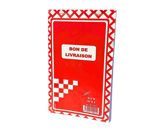 [BLNCR] BON DE LIVRAISON EL MAKTOUB NCR 40*2