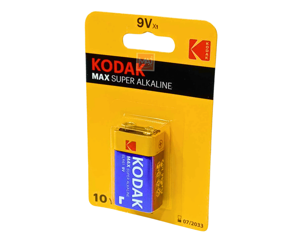 PILE KODAK MAX SUPER ALKALINE 9V