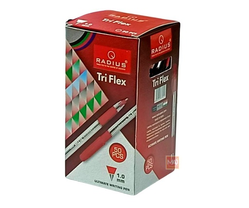 STYLO RADIUS TRI FLEX ROUGE