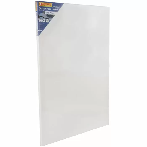 [TE0133] TOILE SUR CHASSIS TECHNO 280G EN COTON 50cmx70cm 0133
