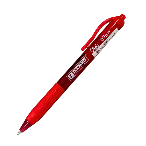 [TE5843] STYLO ENCRE GEL TECHNO RETRACTABLE SLIDY ROUGE 5843