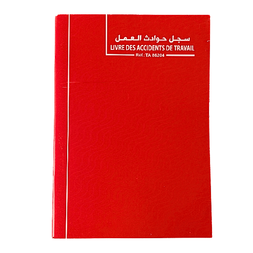 [TK81123] LIVRE DES ACCIDENTS DE TRAVAIL ATLAS TA86204