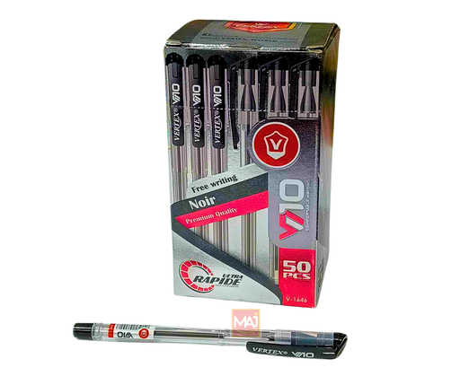 [V1646N] STYLO VERTEX V10 NOIR V1646N