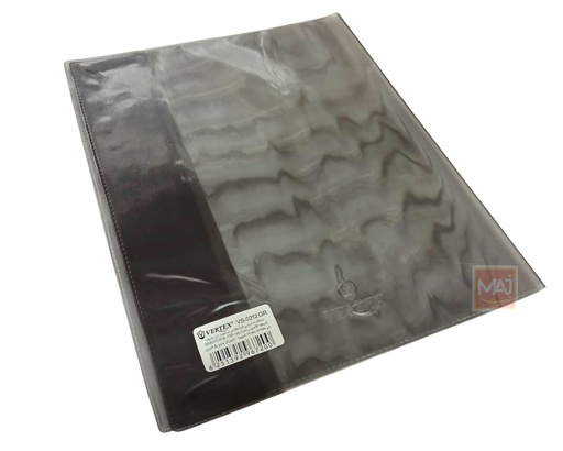 [VS0212GR] PROTEGE CAHIER VERTEX 2D GRIS