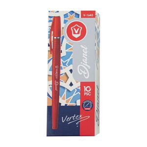 [V1643R] STYLO VERTEX DJANET ROUGE V1643R