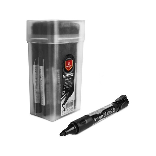 MARQUEUR TABLEAU BLANC VERTEX NOIR