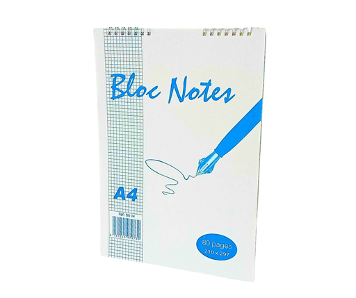 [BN04] BLOC NOTE A4 BN04