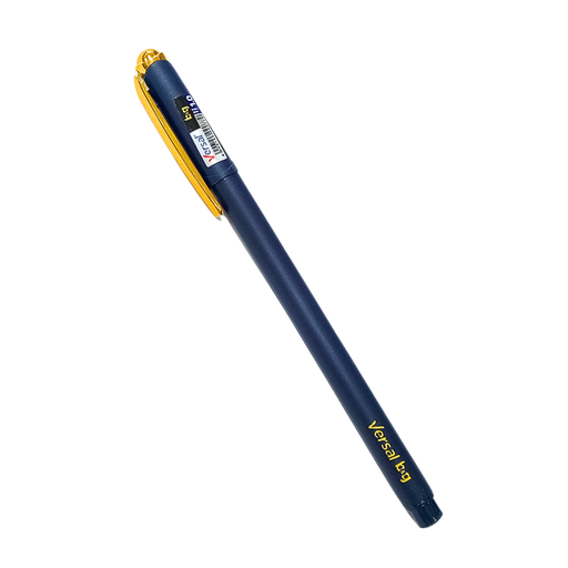 [VR874] STYLO VERSAL GOLD BLEU BG