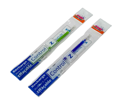 [SMBBLEU] RECHARGE STYLO MAGIC SMB BLEU ET VERT 0.7 MM