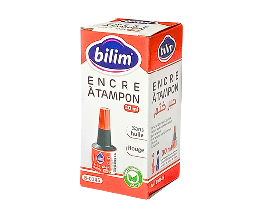 [B0145] ENCRE A TAMPON BILIM ROUGE 