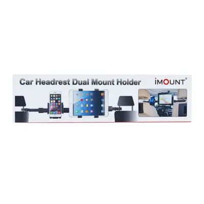 [CARHEADREST] CAR HEADREST DUAL MOUNT HOLDER 