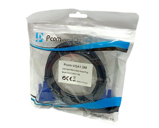 [PCOM-VGA1.5M] CABLE PCOM VGA TO VGA 1.5M