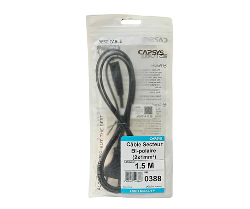 [CSEC] CABLE SECTEUR CAPSYS BI-POLAIRE 1.5M 