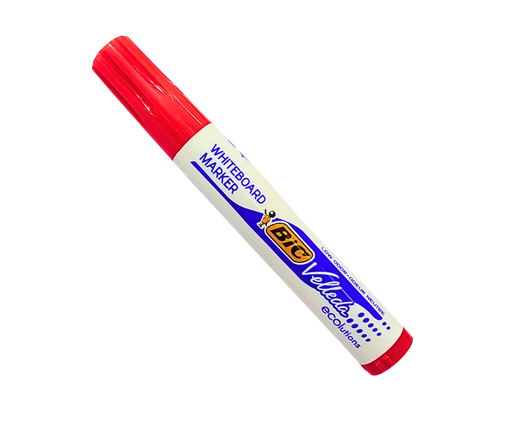 [BIC175103] MARQUEUR TABLEAU BLANC BIC VELLEDA ROUGE