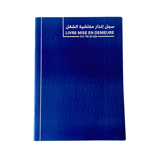 [TK81129] LIVRE MISE EN DEMEURE 