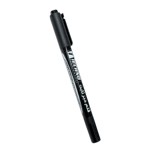 [TE5171] MARQUEUR PERMANENT TECHNO DOUBLE TETE NOIR 5171