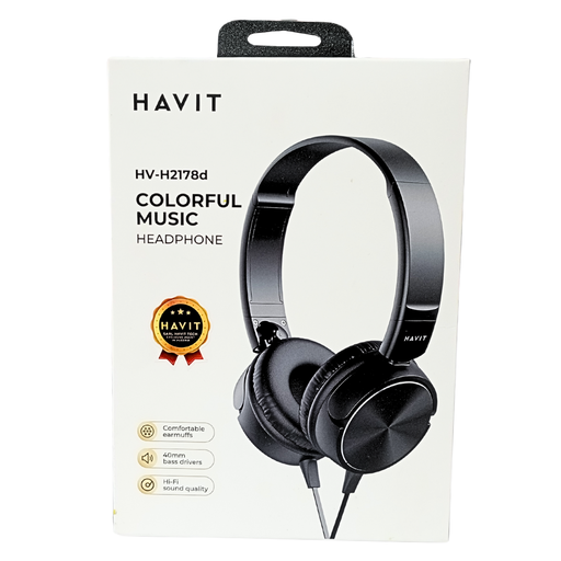 [HVH2178DN] CASQUE HAVIT NOIR HVH2178DN