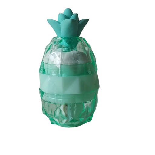 [EV1362] GOMME BLANCHE EVEREST+TAILLE CRAYON ANANAS 