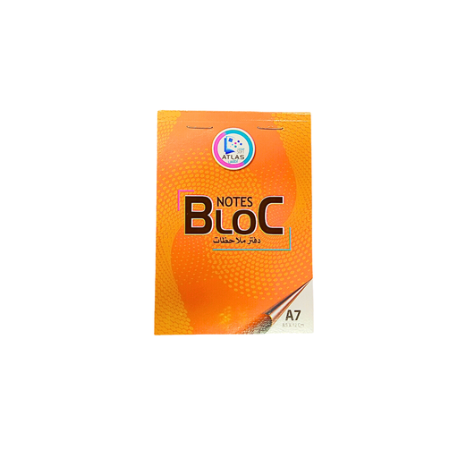 [TK63035] BLOC NOTE ATLAS A7 PIQ TK63035