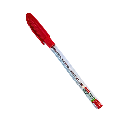 STYLO UNIMAX TRIO GRIP ROUGE 
