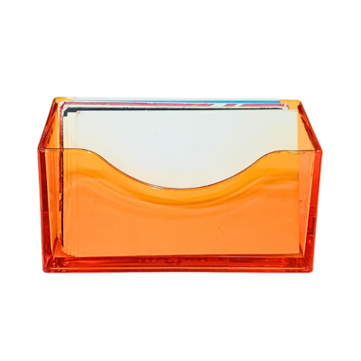 [TE70080] PORTE CARTE VISITE TECHNO TRANSPARENTE TE70080